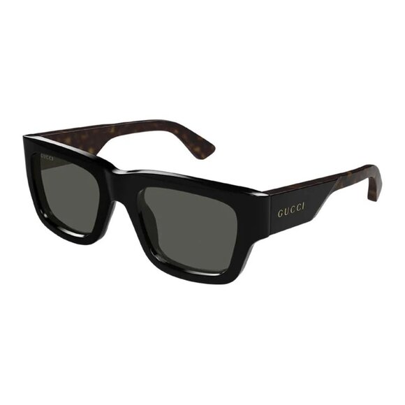 NEW GUCCI SUNGLASSES BLACK MEN EYEWEAR GUCCI GG1668S 001